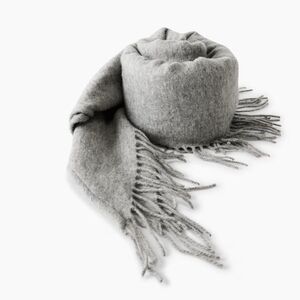 Wilfred Aritzia Giant Wool Triangle Scarf